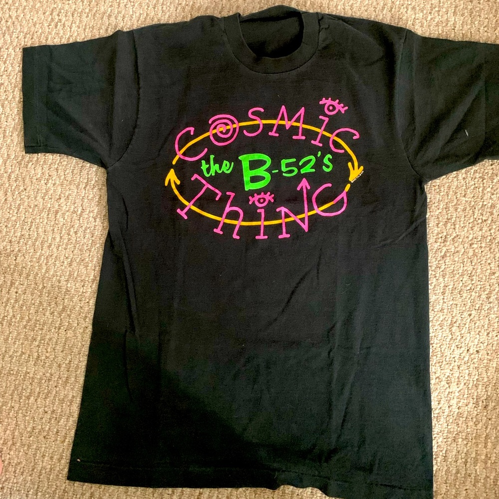 B-52’s Vintage Cosmic Thing Tour Unisex T Shirt